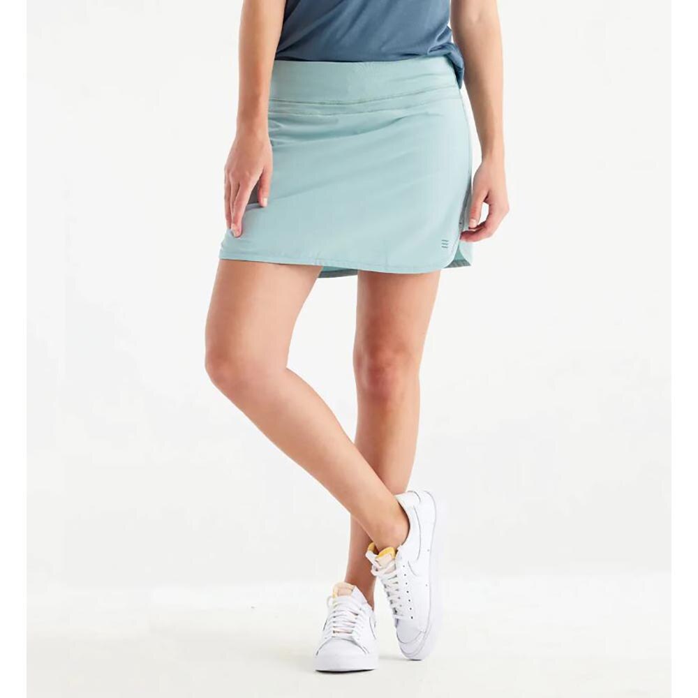 Free Fly Bamboo Lined Breeze Skort Women's in Sea Glass